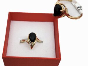 Black Stone Ring